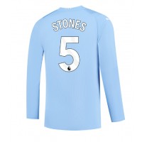 Billiga Manchester City John Stones #5 Hemma fotbollskläder 2023-24 Långärmad